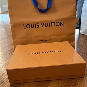Louis Vuitton Signature Orange empty gift Set